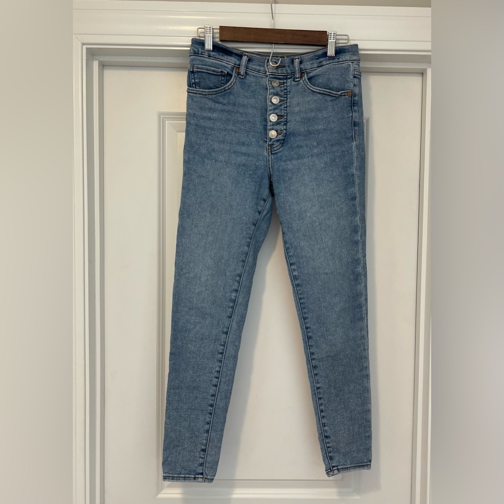 Express acid wash skinny Jean